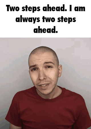 Two steps ahead nikocado