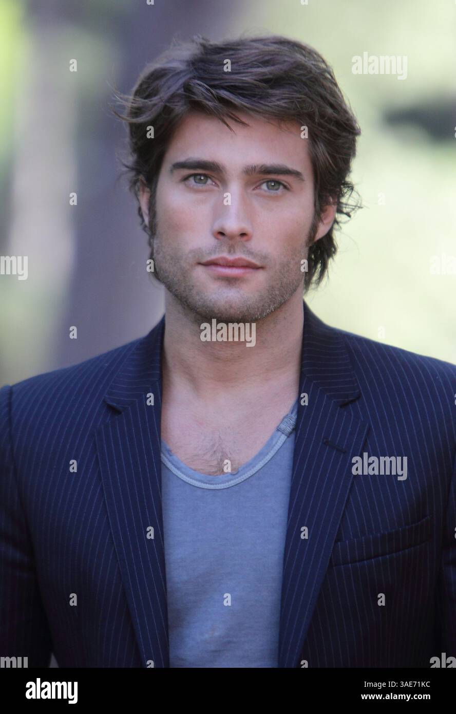 Oct 14 2011 rome italy argentine actor rodrigo guirao diaz poses for the new rai fiction viole