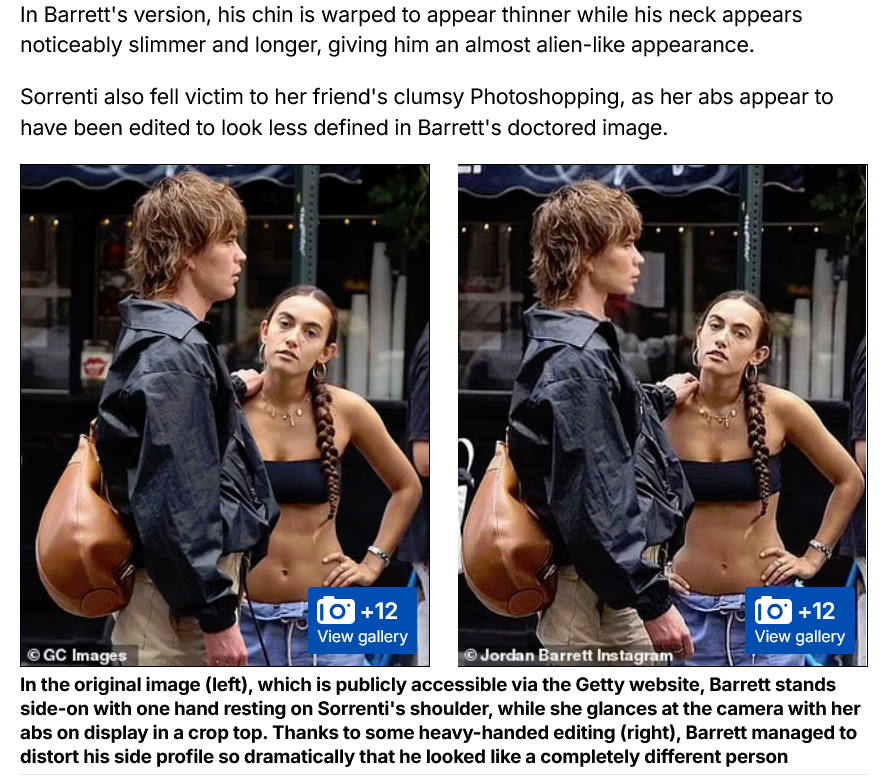 Screenshot 2025 12 27 at 04 33 07 Jordan Barrett is busted Photoshopping paparazzi pictures of