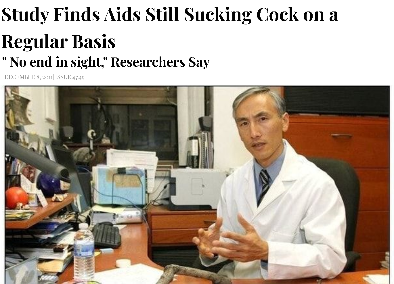 Aids is gay confirmed