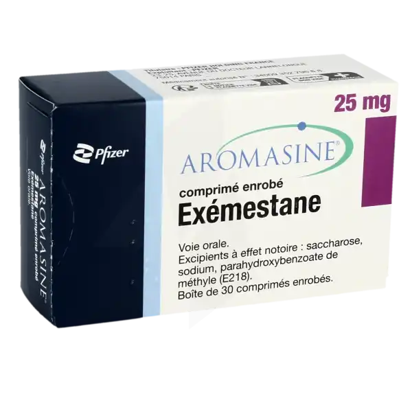 Aromasine 25 mg comprime enrobe