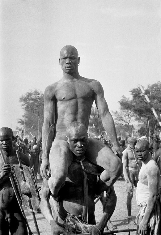 The champion of the korongo nuba wrestling match 1949 w1140h760