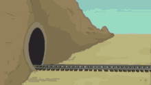 Train hole