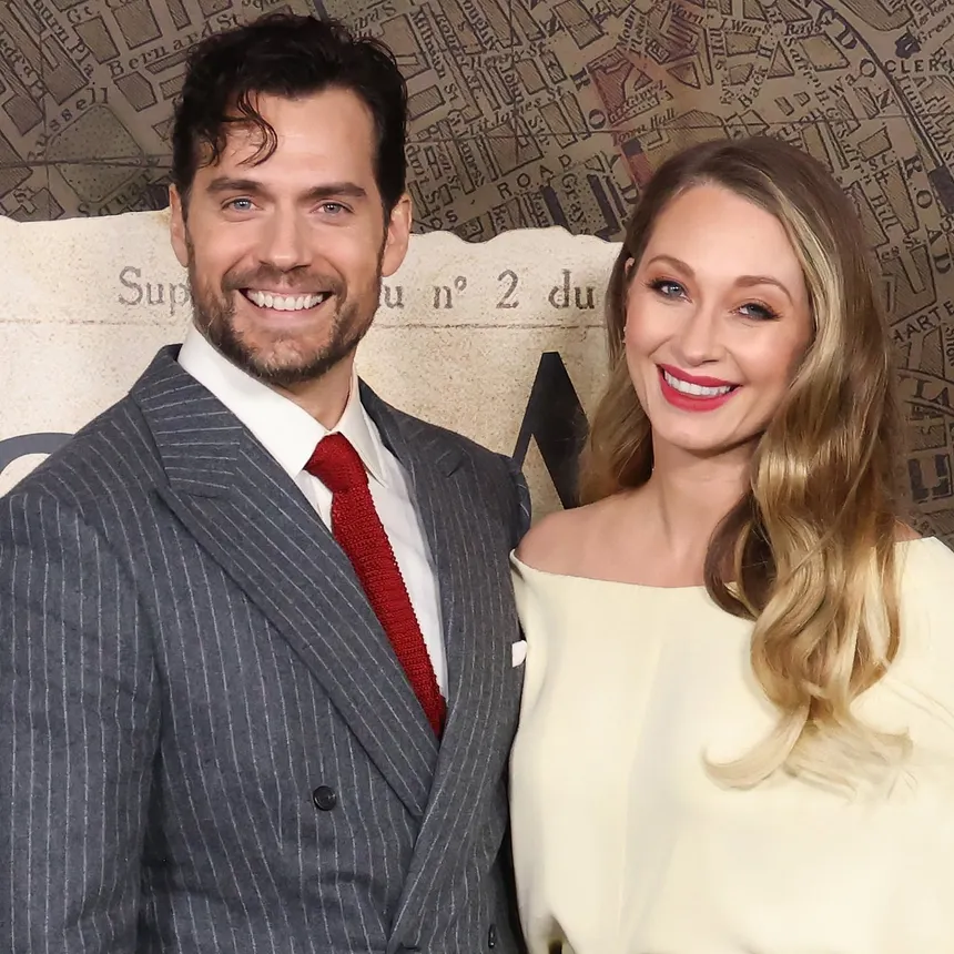 Henry cavill natalie viscuso enola holmes 2 premiere
