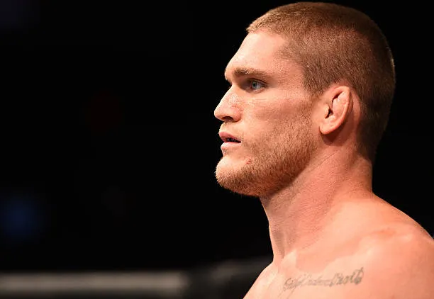 San diego ca todd duffee enters the octagon before facing frank mir in their heavyweight bout