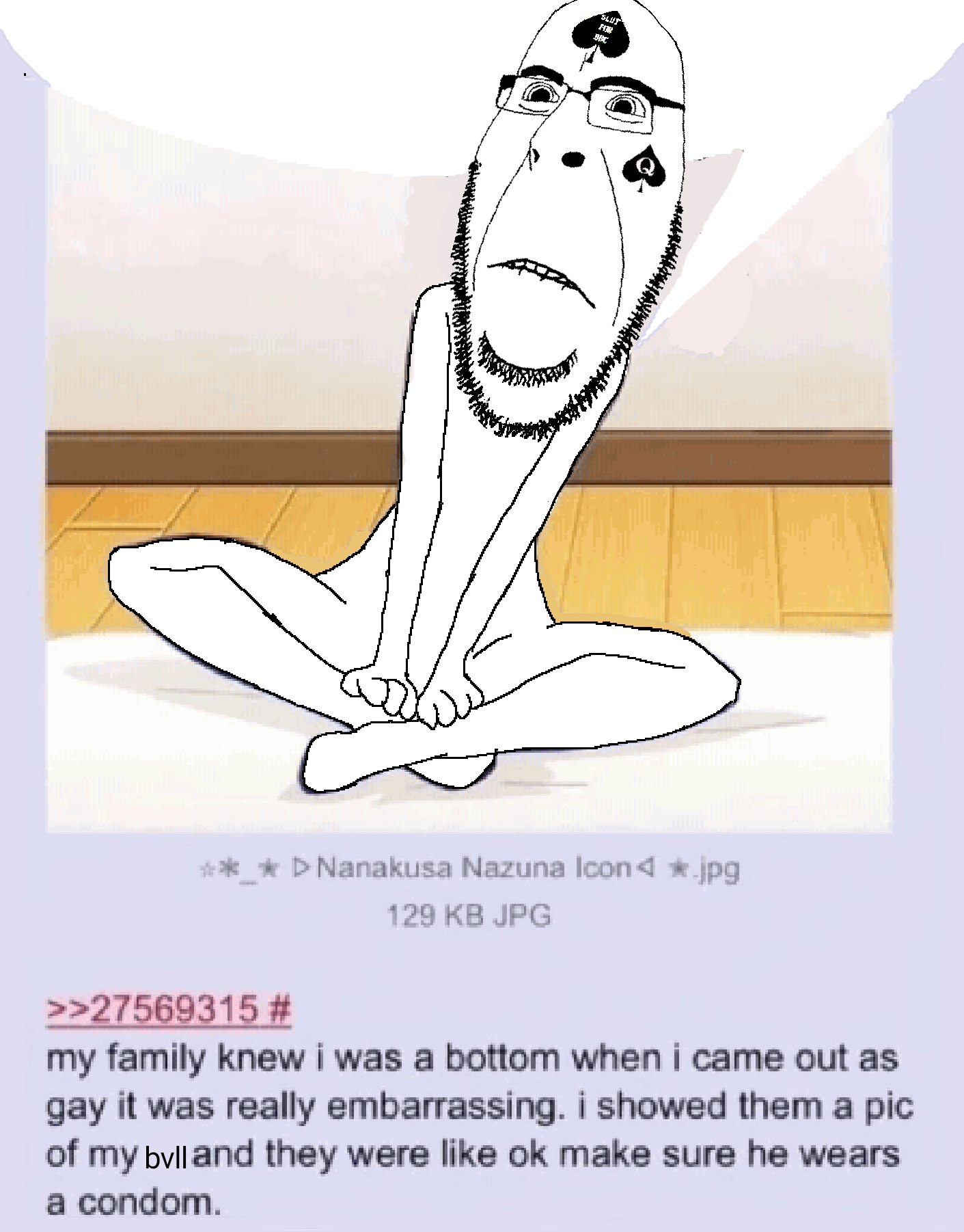 SoyBoorucom   119016   4chan bbc gay spade speech bubble subvariant hornyson variant cobson