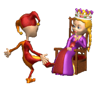 Jester jester and queen
