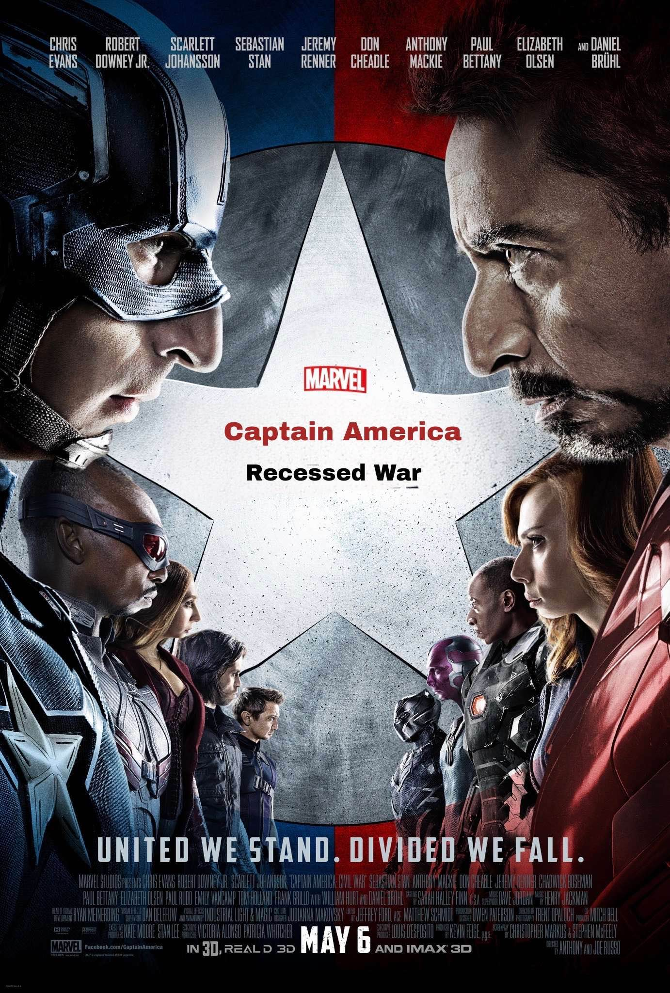 Captain america recessed war