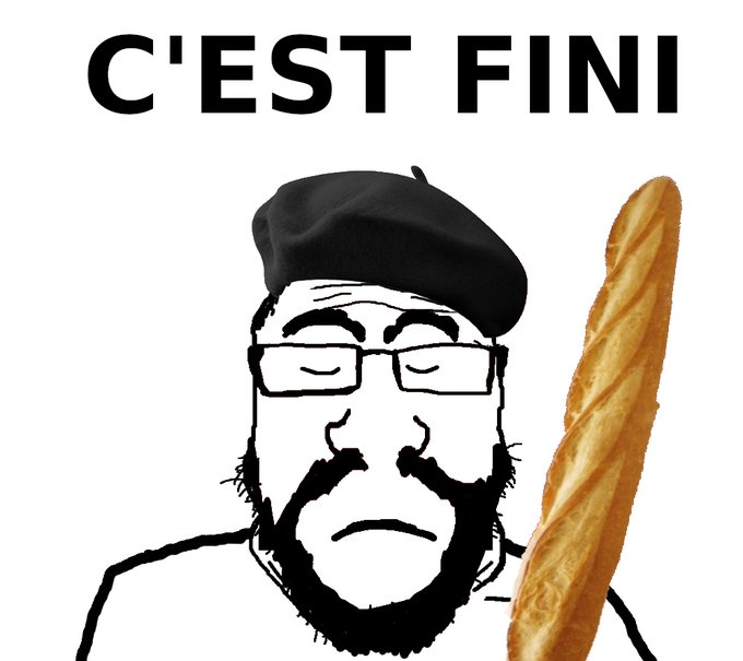 Eeis oovah cest fini its over