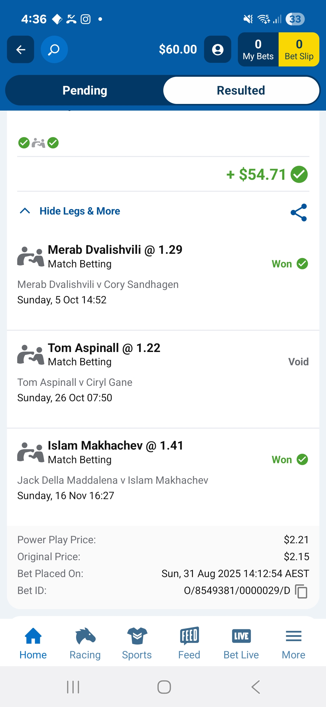 Screenshot 20260125 163627 Sportsbet