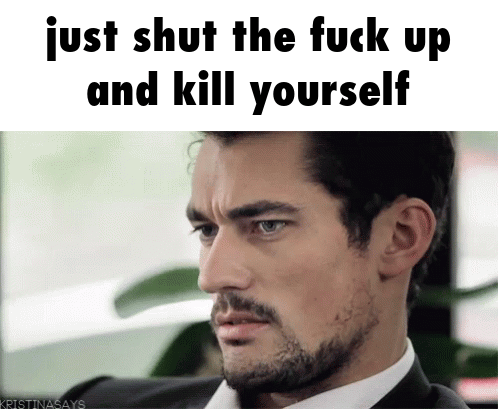 Gandy stfu and kys