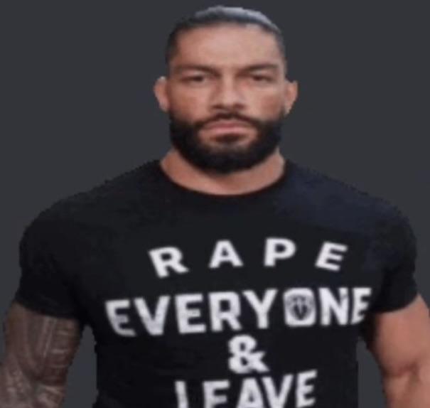 Rape everyone and LEAVE