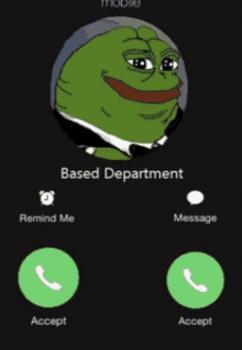 Call from based department