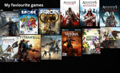 My faviourite games 1