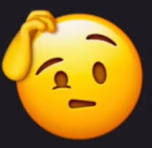 scratching head emoji confused