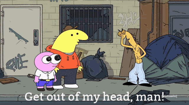 Smiling friends dj spit