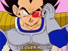 Its over 9000 meme