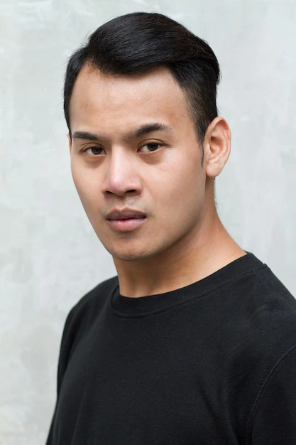 Portrait southeast asian man with tan skin 46728 971