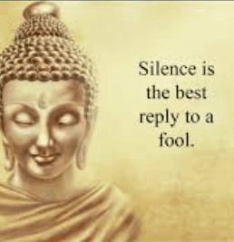 Silenceisthebestreplytoafool 1
