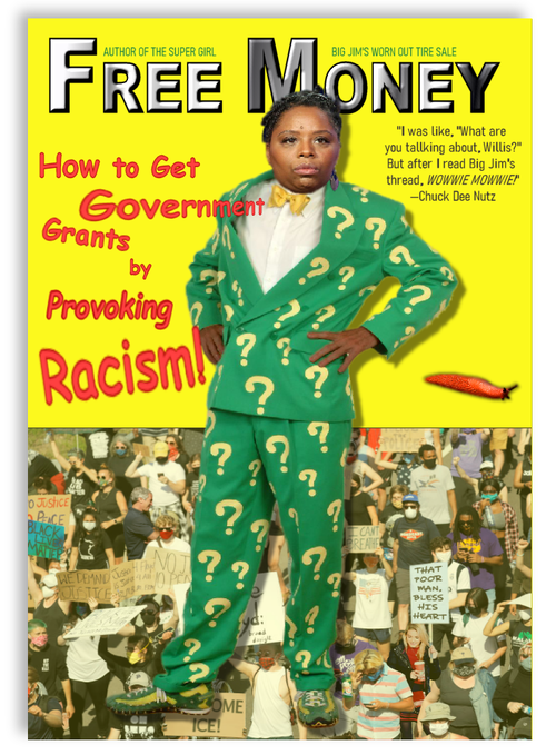 Today, racism is a business – And you, too, can be swimming in millions of dollars tomorrow by promoting it