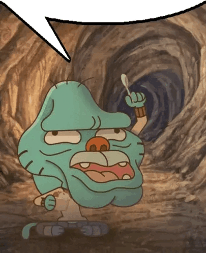 Gumball caveman