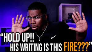 Hold Up His Writing Is This Fire Meme ...