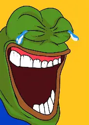 Image result for pepe laugh