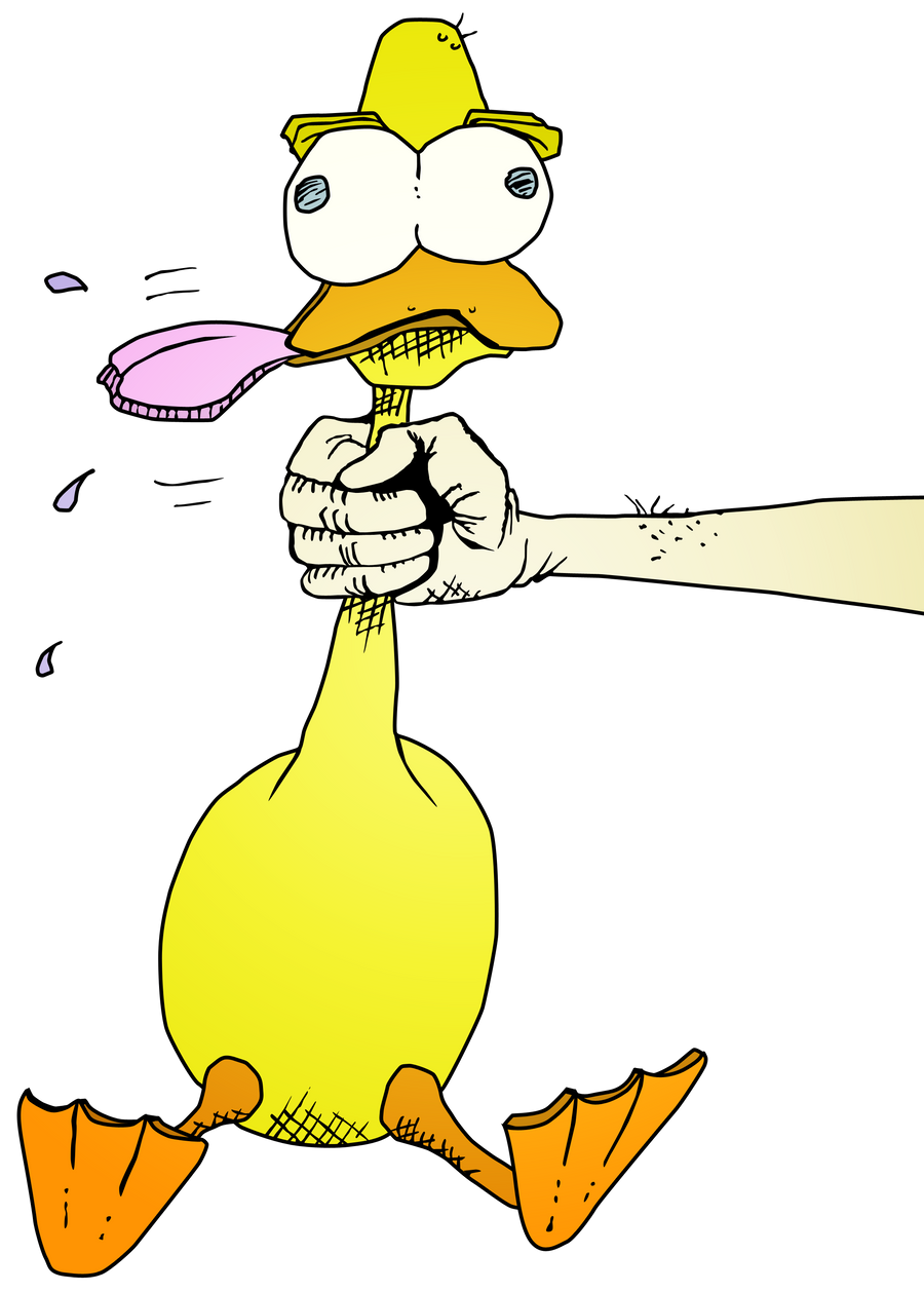 Choke the duck by hrbarnett d4y2ily fullview