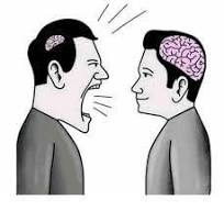 small brain vs big brain Blank Template