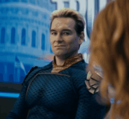 Homelander disgusted