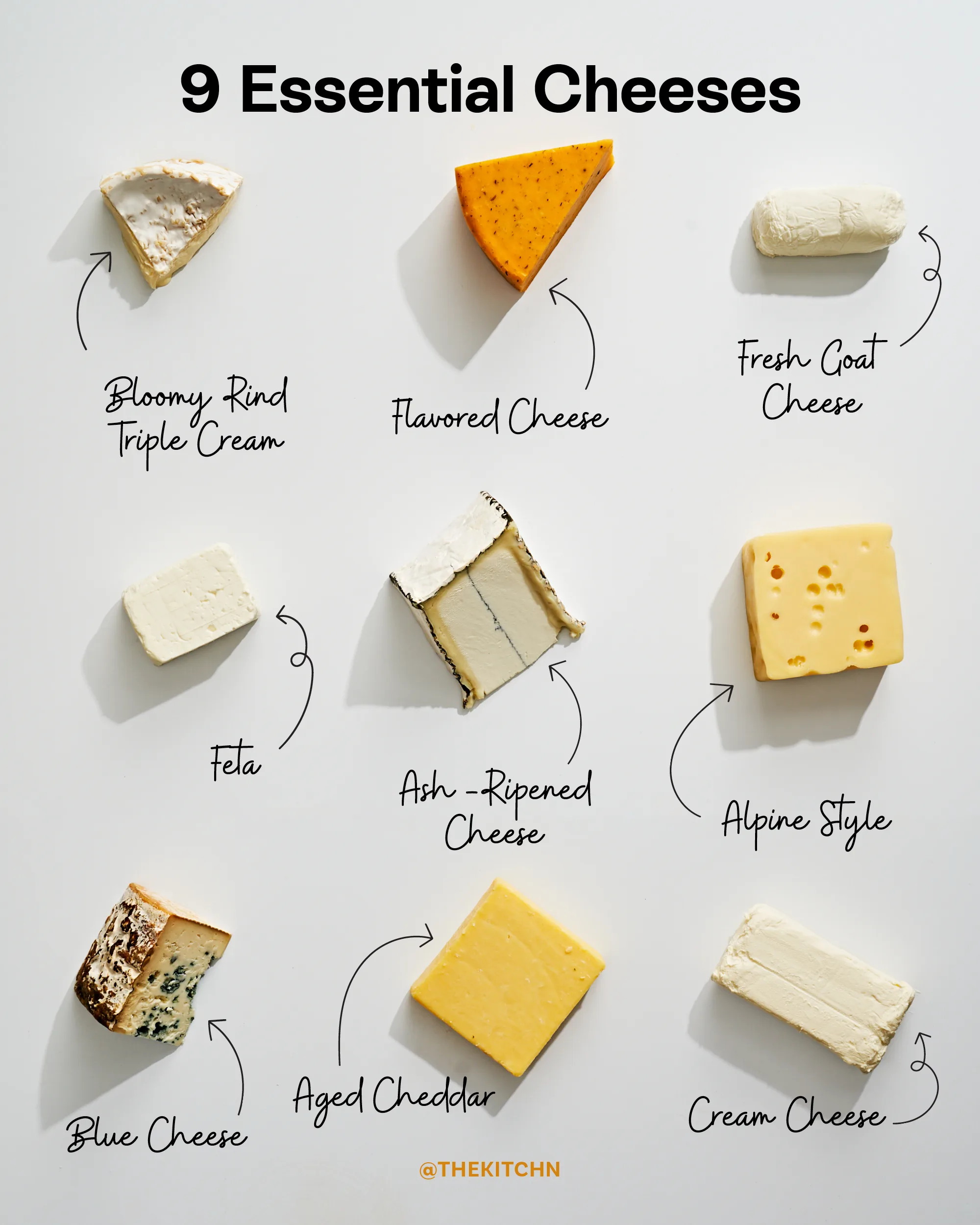Types of Cheese social
