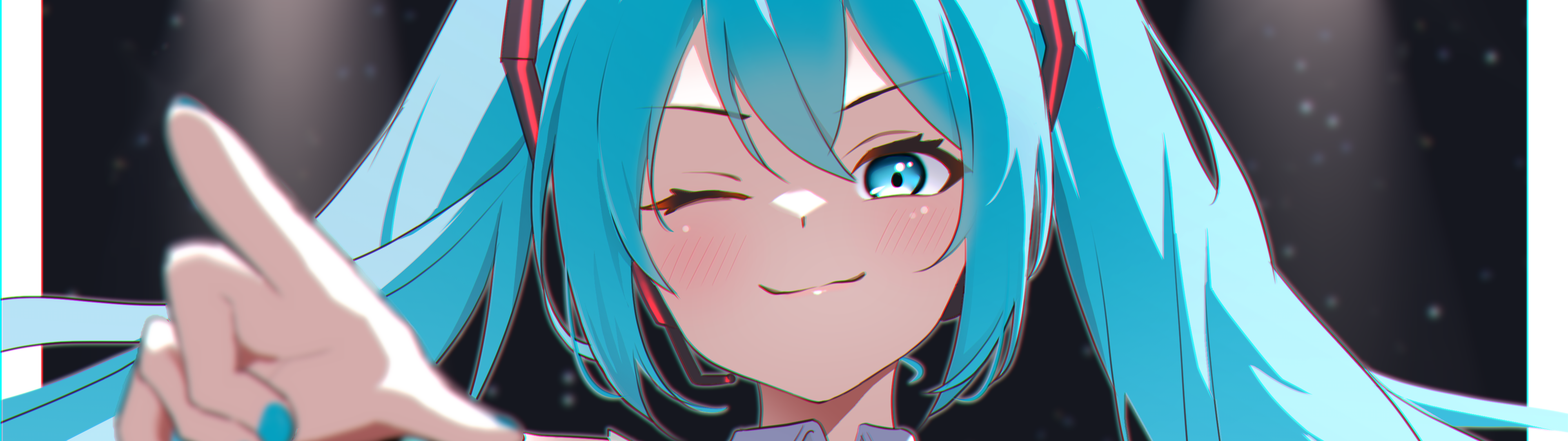 Hatsune miku 3840x1080 24858