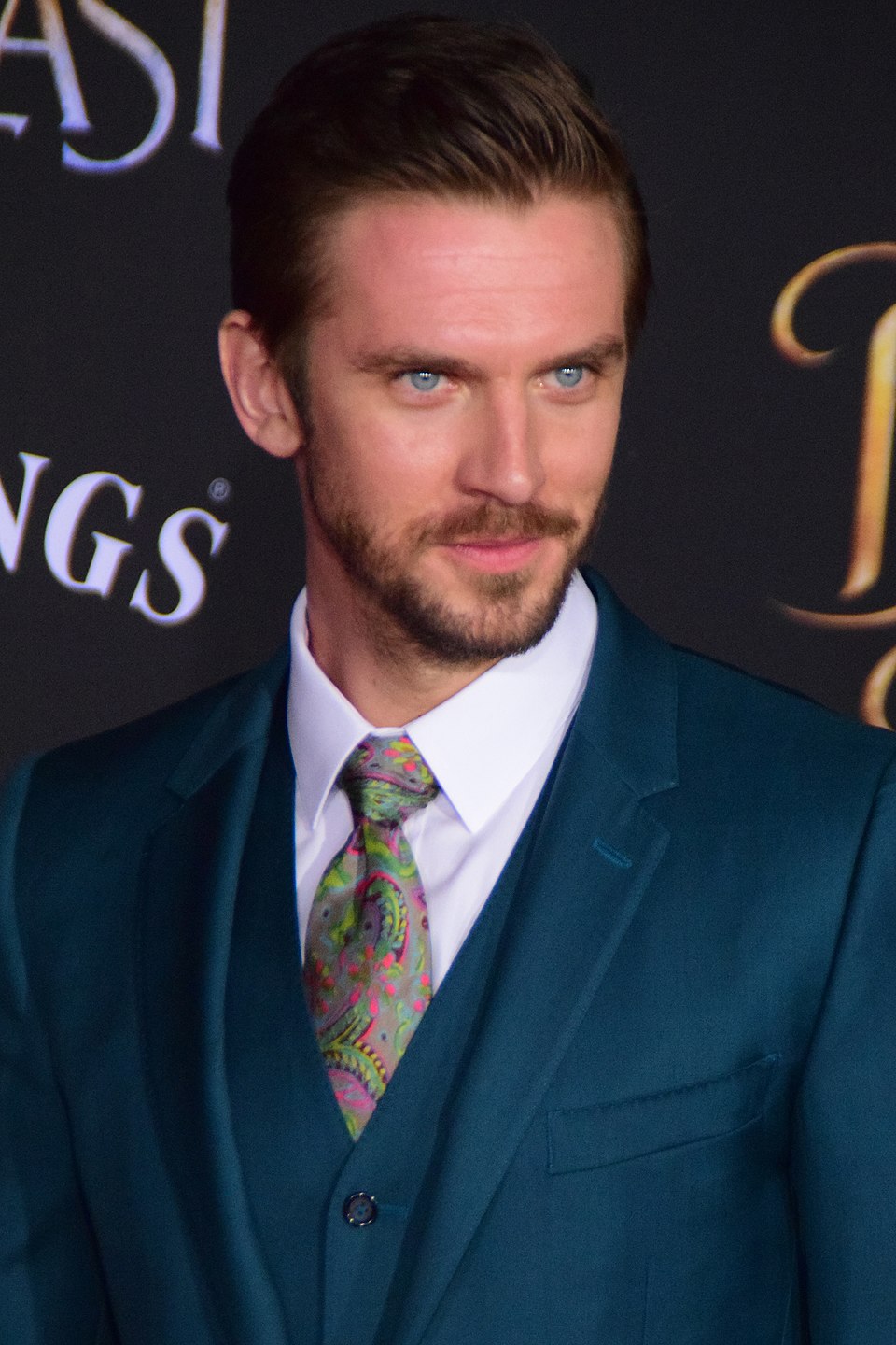 Dan Stevens at Premiere of Beauty and the Beast cropped