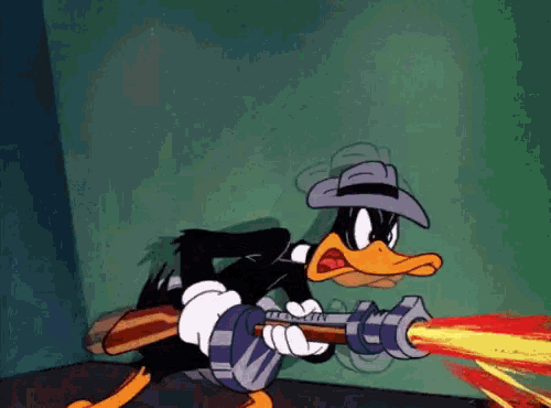 Daffy duck gun
