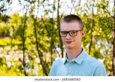 Outdoor portrait young man tree 260nw 2685680583