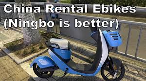 Shanghai !! Rental Ebikes ...