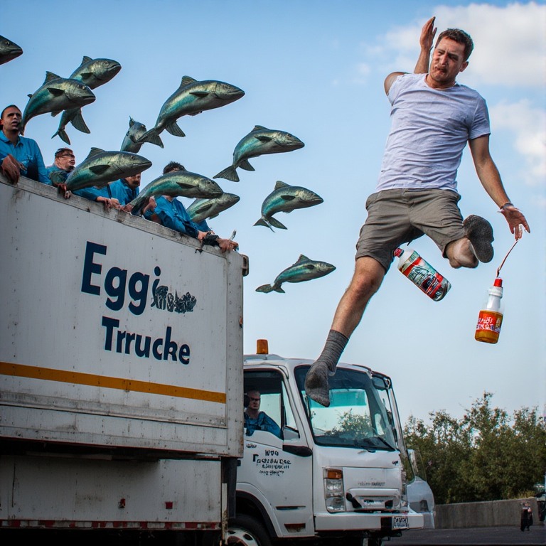 Egg truck