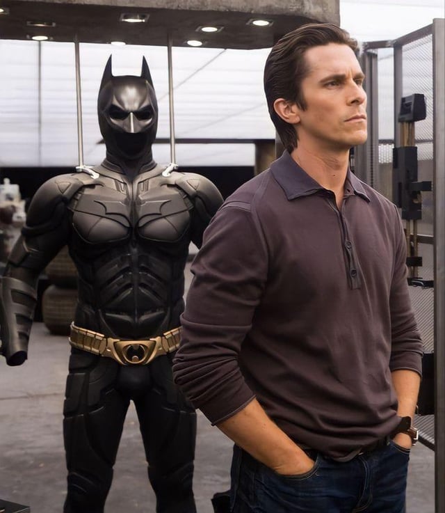 How was he as batman and bruce wayne v0 u8r3vi2gmazd1