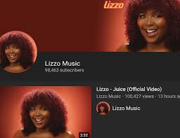screenshot with Lizzo ...
