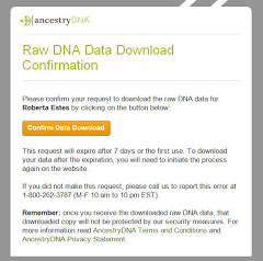 Downloading Ancestry's Autosomal DNA Raw Data File | DNAeXplained ...