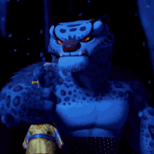 Tai Lung is ferocious