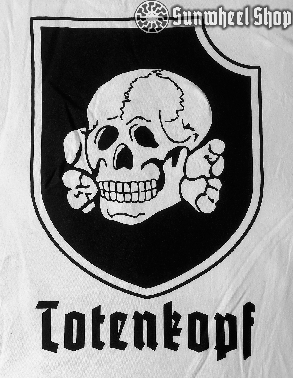 Termekfoto ss totenkopf shield t shirt