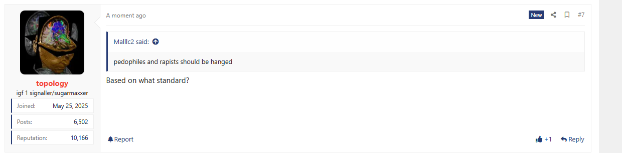 Topology pedo