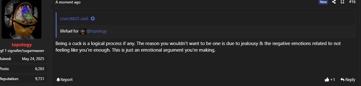 Topology cuck