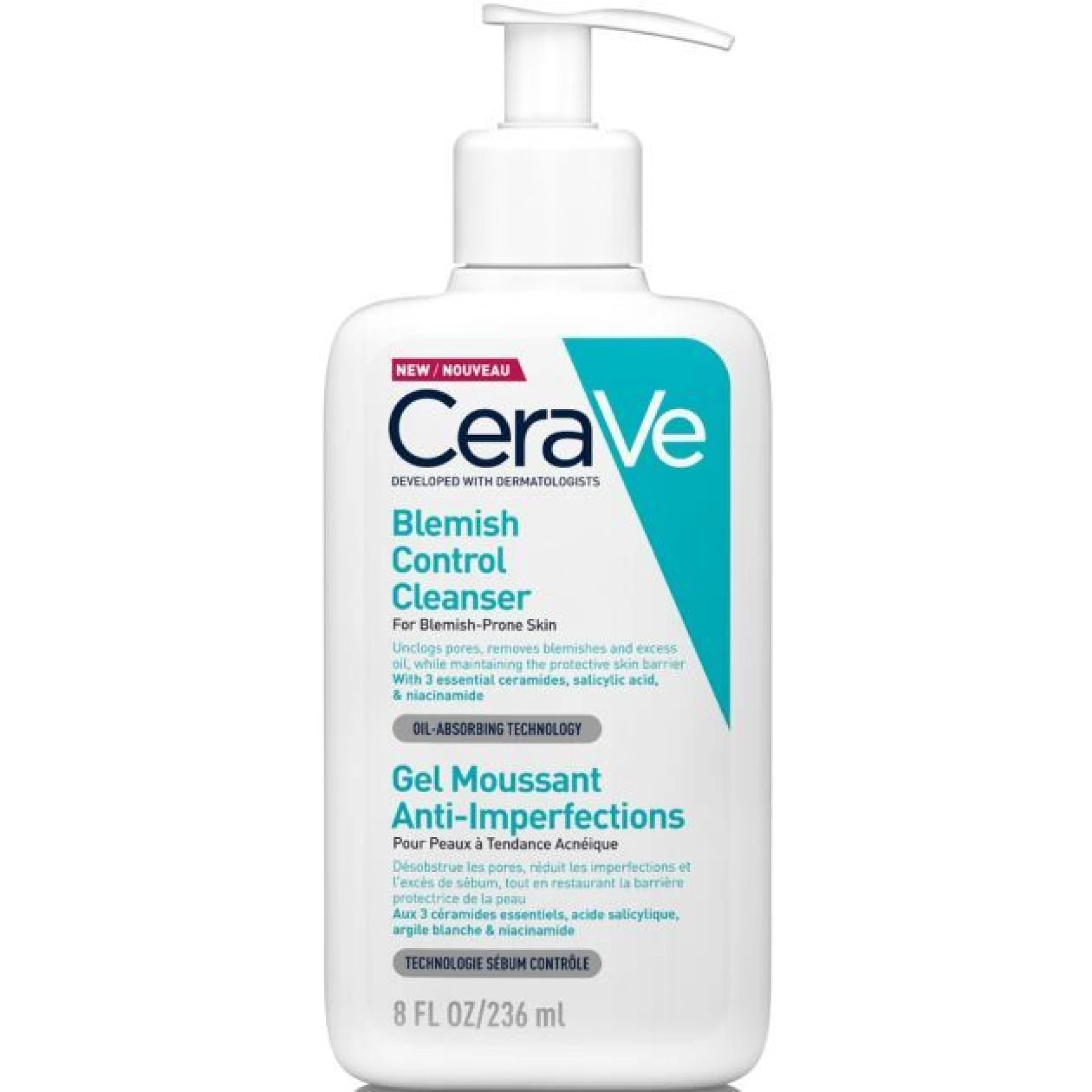 Cerave blemish control cleansers