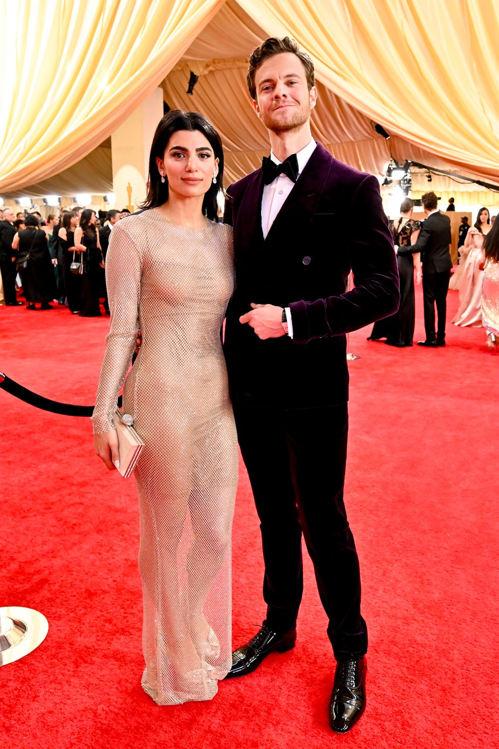 Claudia doumit and jack quaid at the 96th annual oscars news photo 1762543769pjpeg