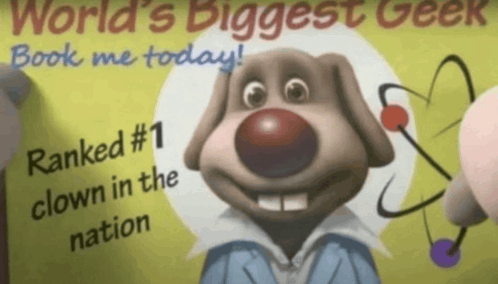 Worlds biggest geek talking tom