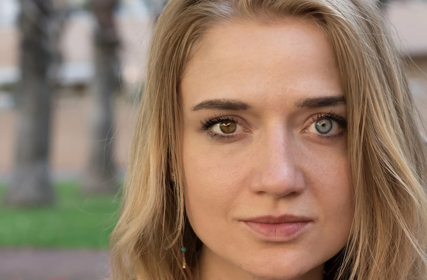 Heterochromia two eyes different colors 1440