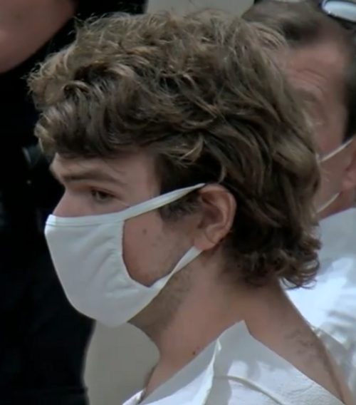 Payton Gendron following his arrest after the 2022 Buffalo shooting