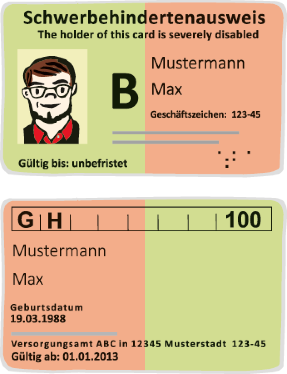 Schwerbehinderten Ausweis 2